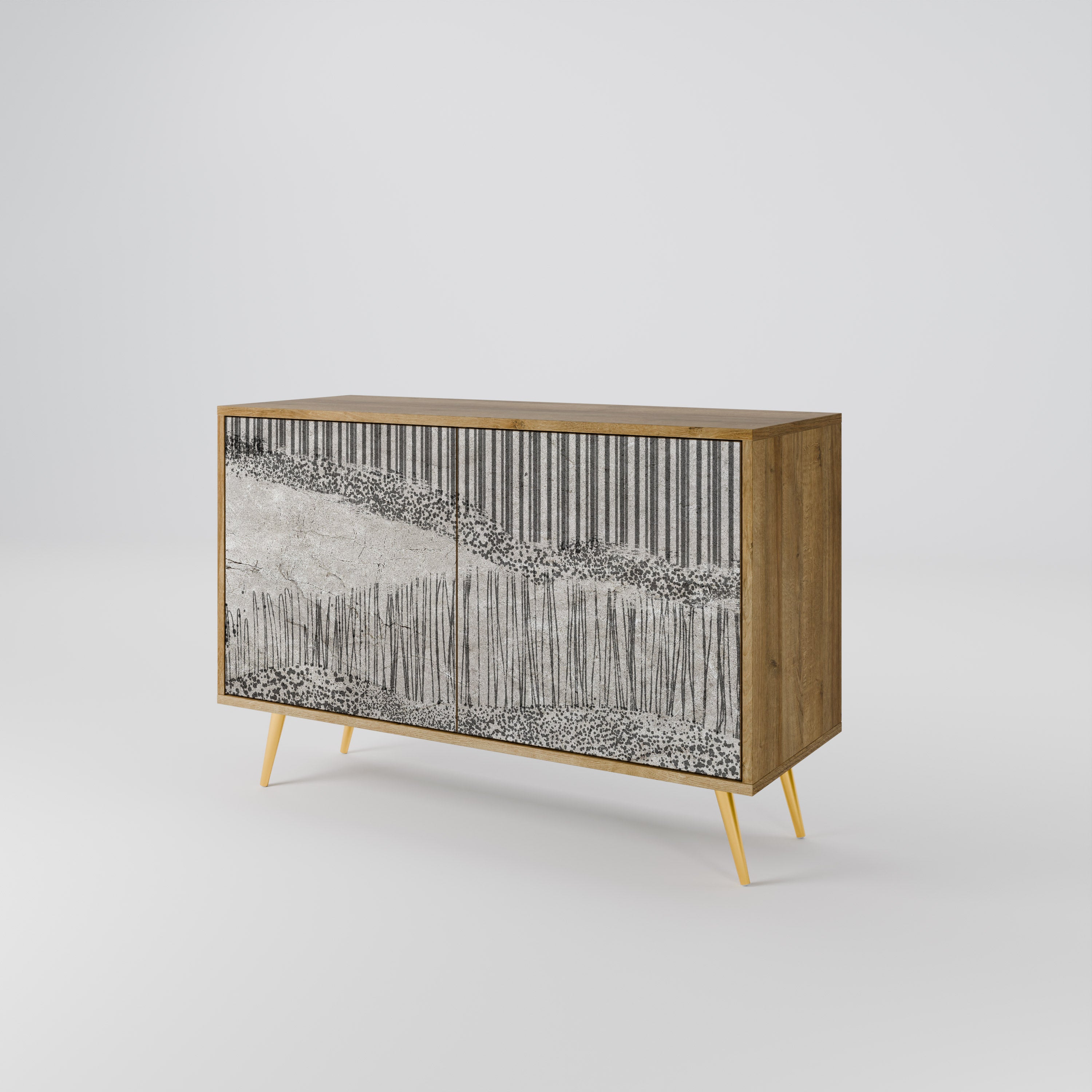 GRAIN LINES 2-türiges Sideboard