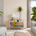 INTERSTELLAR VIBES Skänk med två dörrar