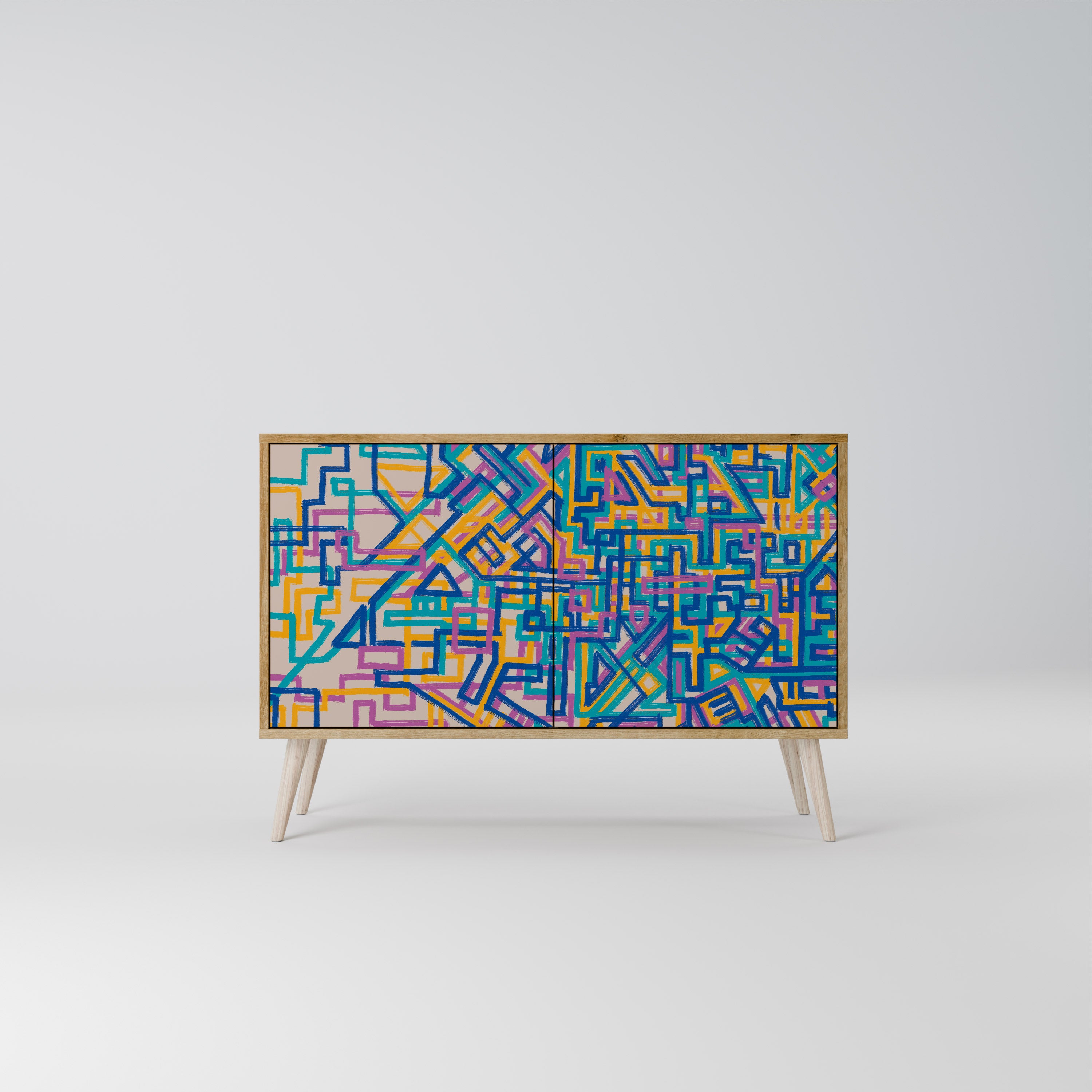 MEMORIES MAP 2-türiges Sideboard