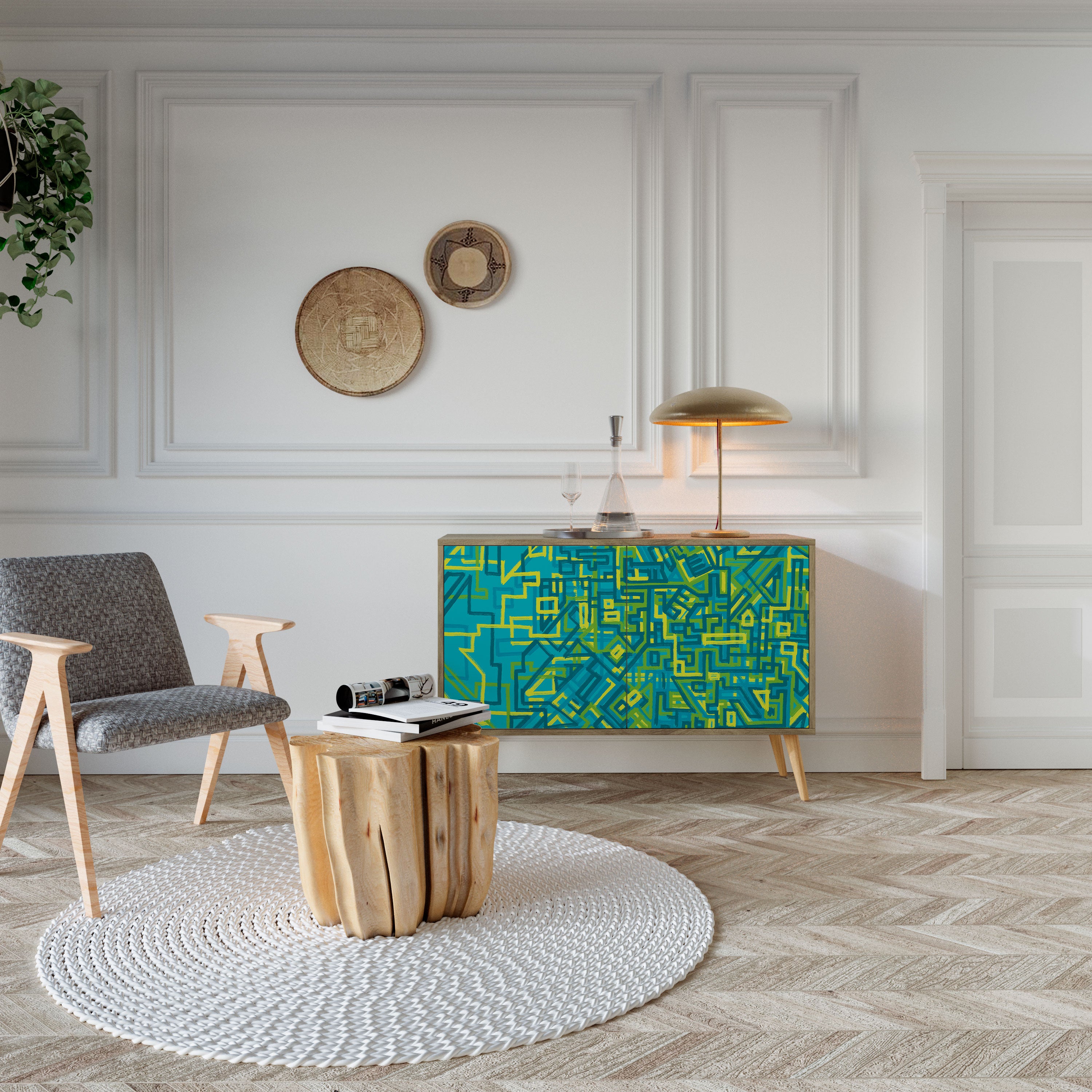 NOSTALGIC MEMORIES 2-türiges Sideboard