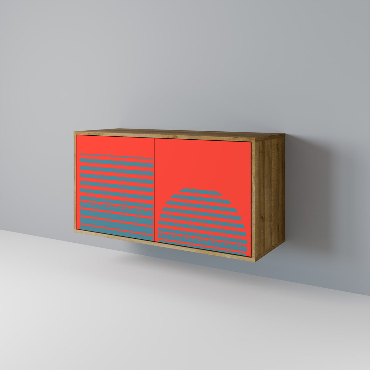 RISING GEOMETRY STARS 2-Door Sideboard