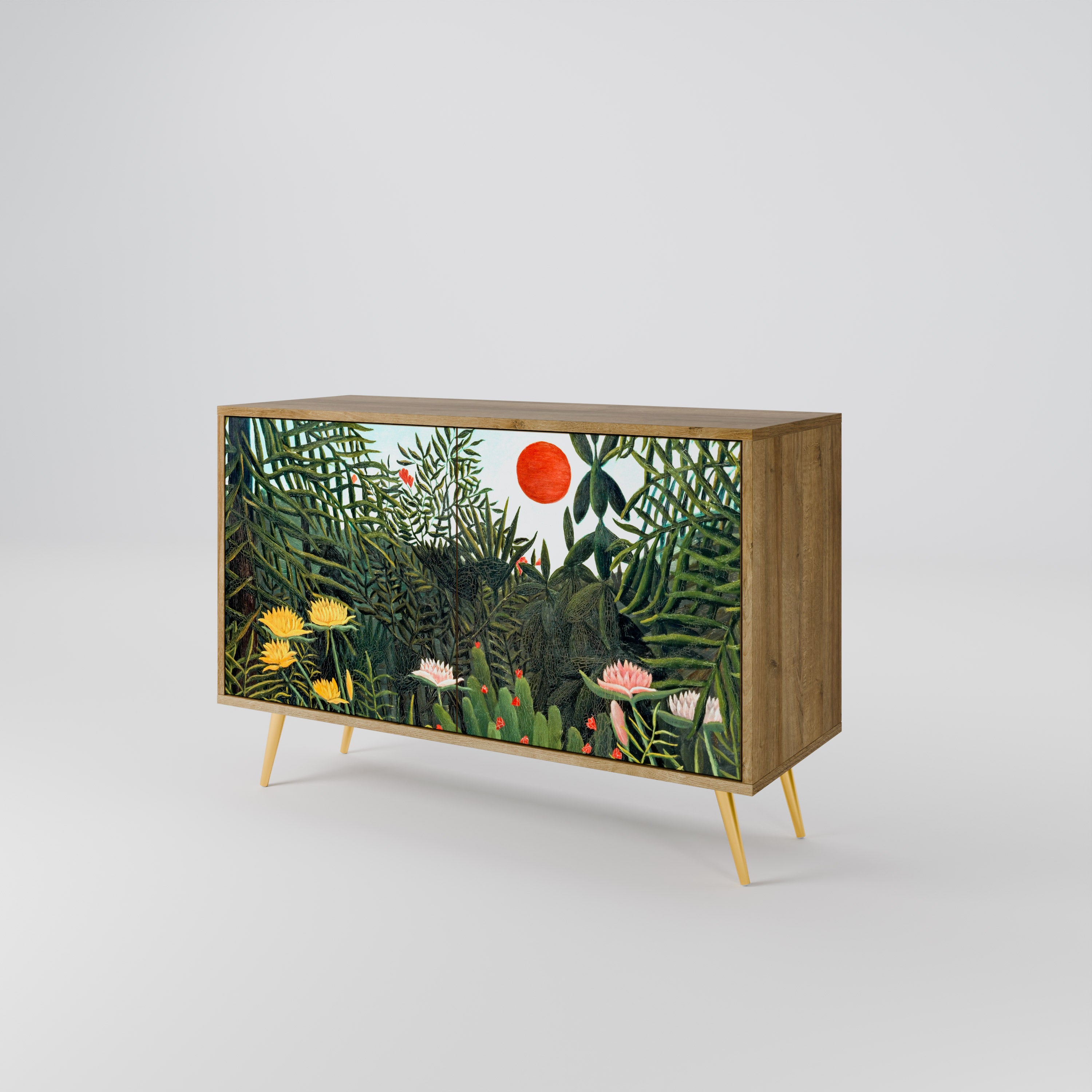 VIRGIN FOREST WITH SUNSET 2-türiges Sideboard