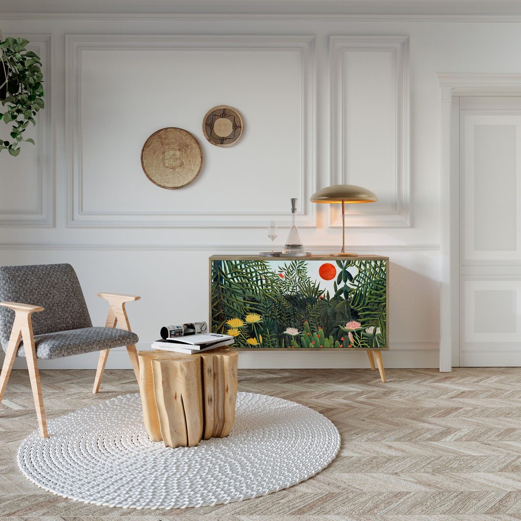 VIRGIN FOREST WITH SUNSET 2-türiges Sideboard