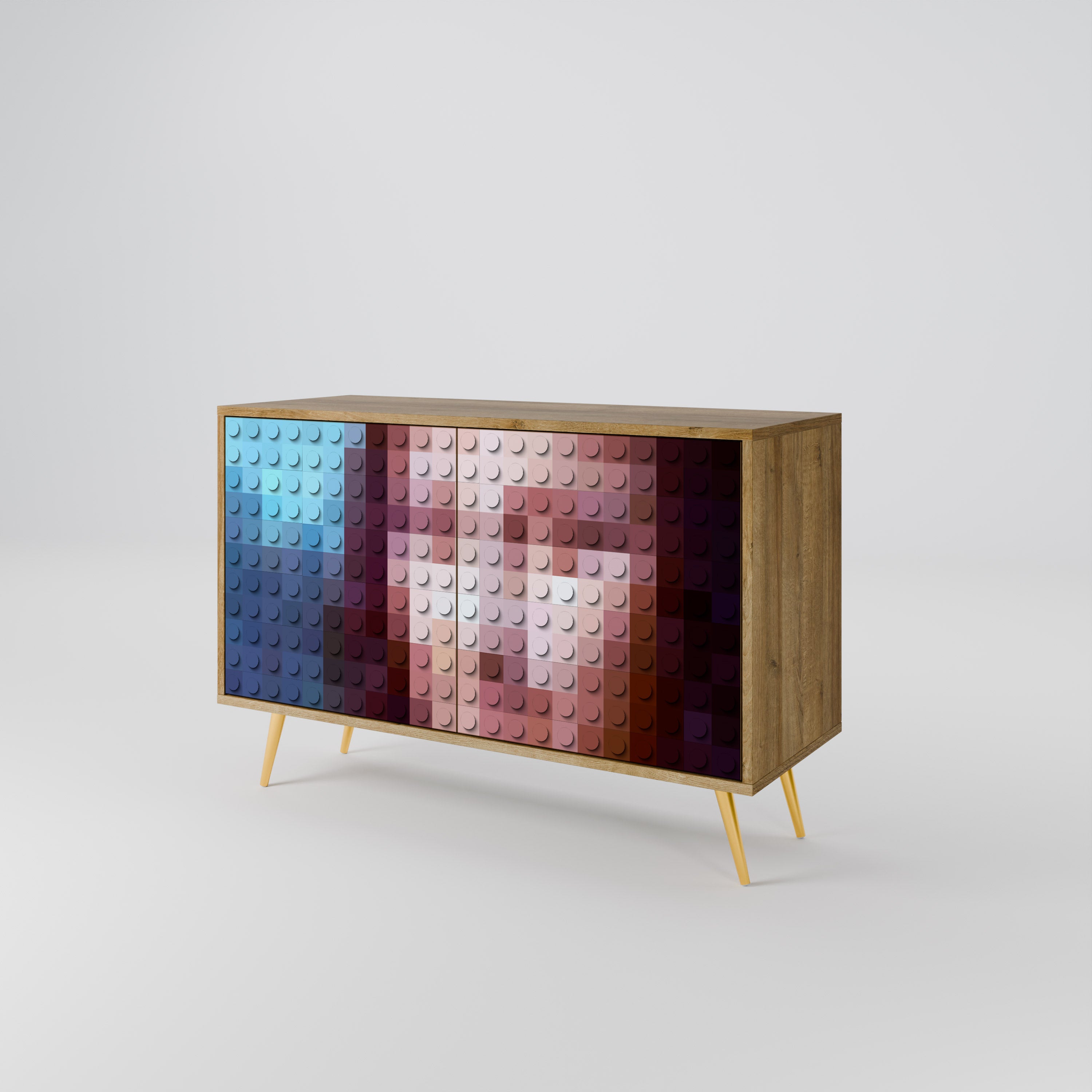 CONSTRUCTIVE ART 2-türiges Sideboard