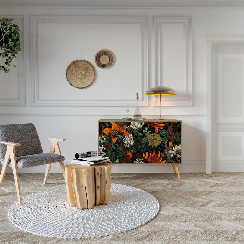 MIDNIGHT SPROUT 2-Door Sideboard