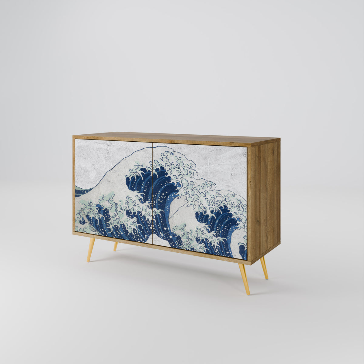 THE GREAT WAVE AT KANAGAWA Μπουφές 2-θυρών