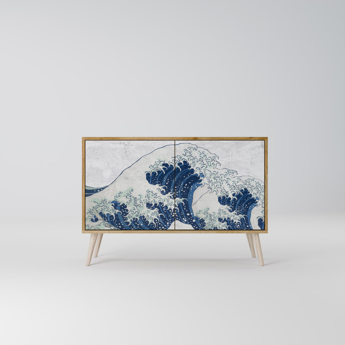 THE GREAT WAVE AT KANAGAWA Μπουφές 2-θυρών