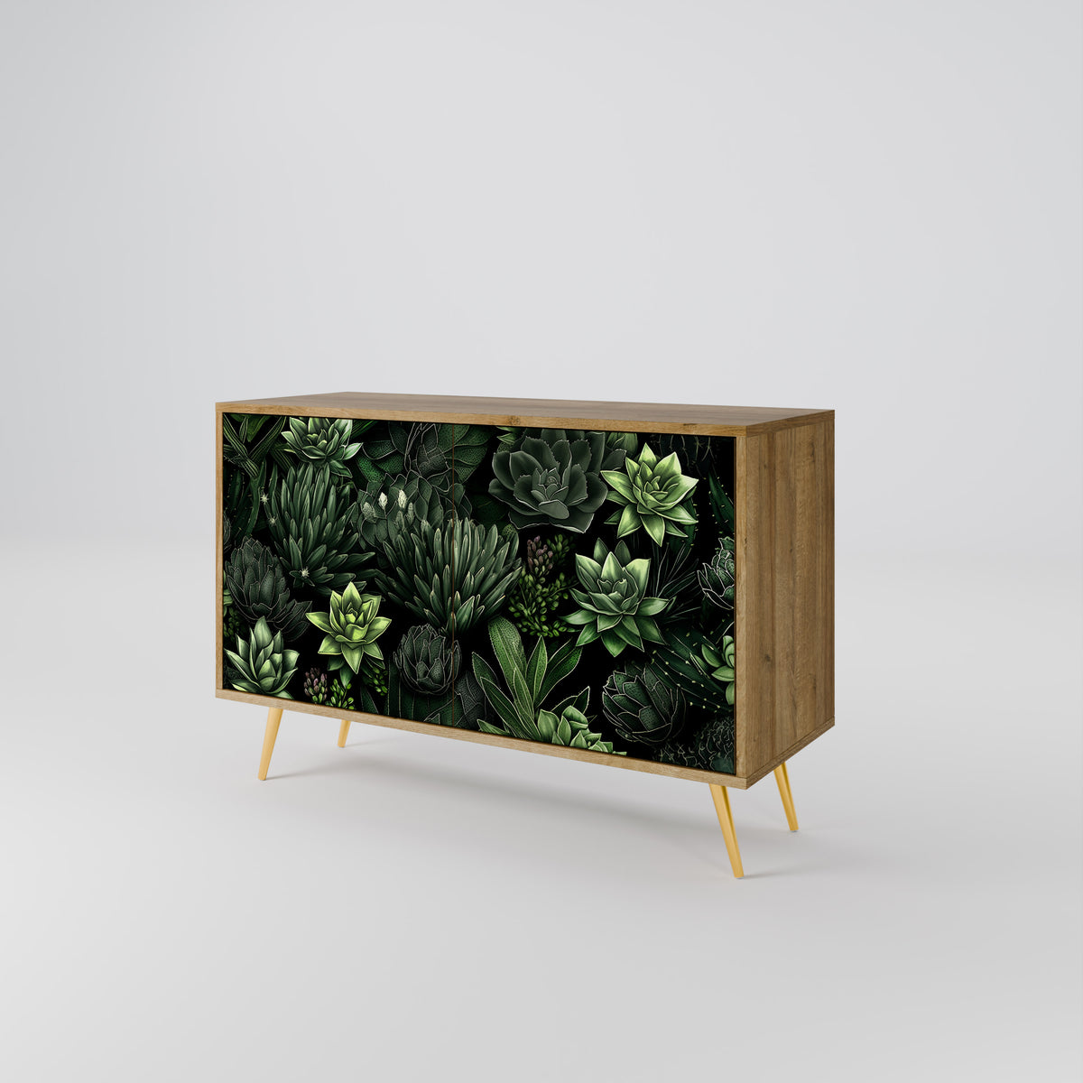 SUCCULENT JUNGLE Μπουφές 2-θυρών