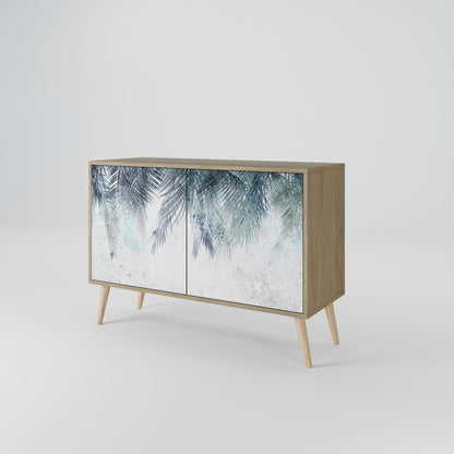 Credenza PALM VEIL a 2 ante in effetto rovere