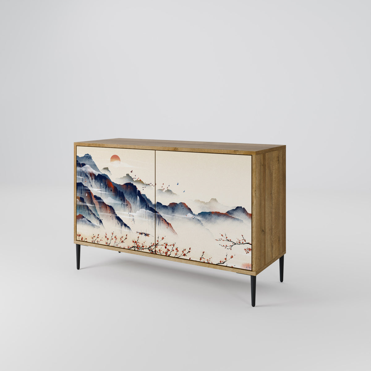 JAPANESE LANDSCAPE Μπουφές 2-θυρών