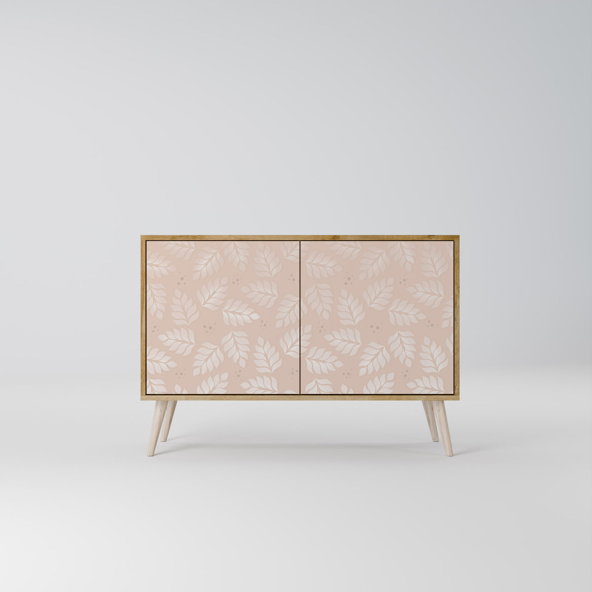 LEAVES ON BEIGE Μπουφές 2-θυρών