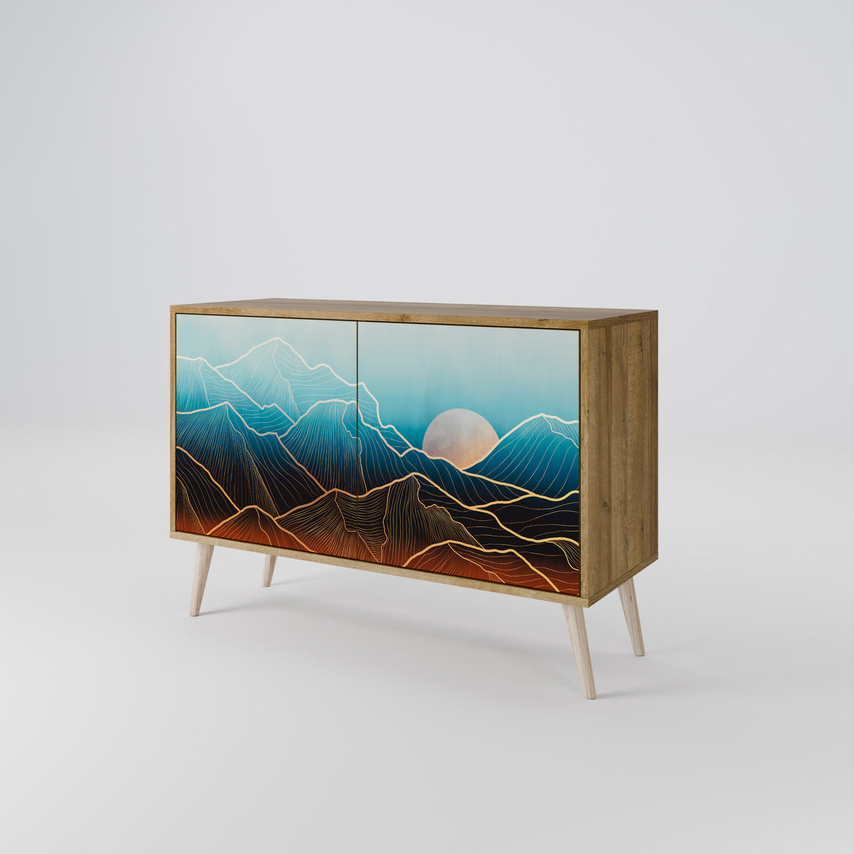 LUNAR SECRETS 2-türiges Sideboard