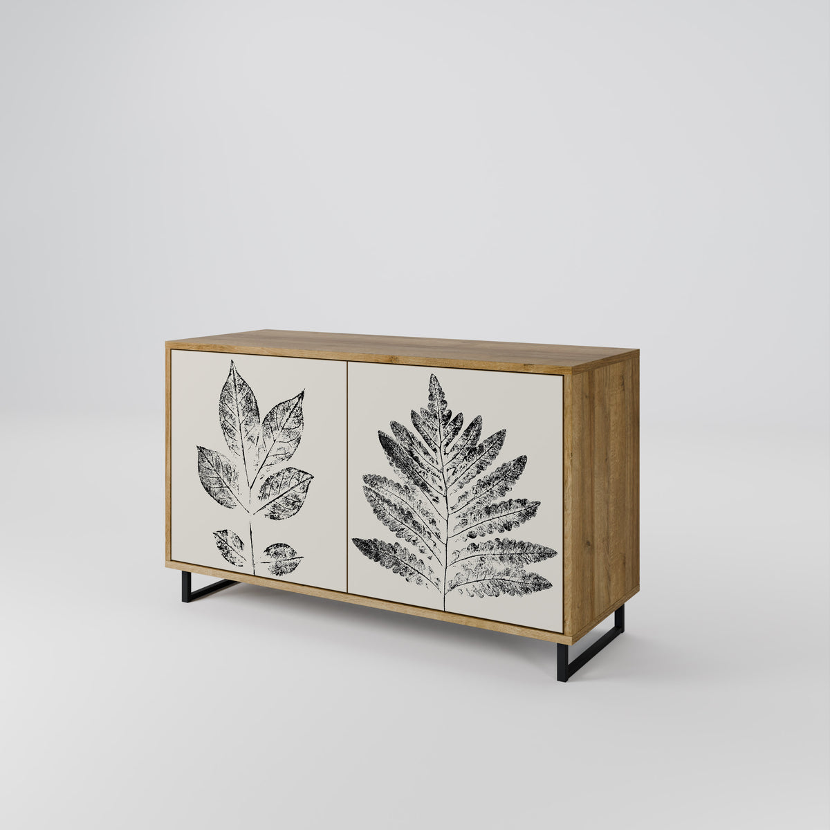 LEAFY STAMPS Μπουφές 2-θυρών