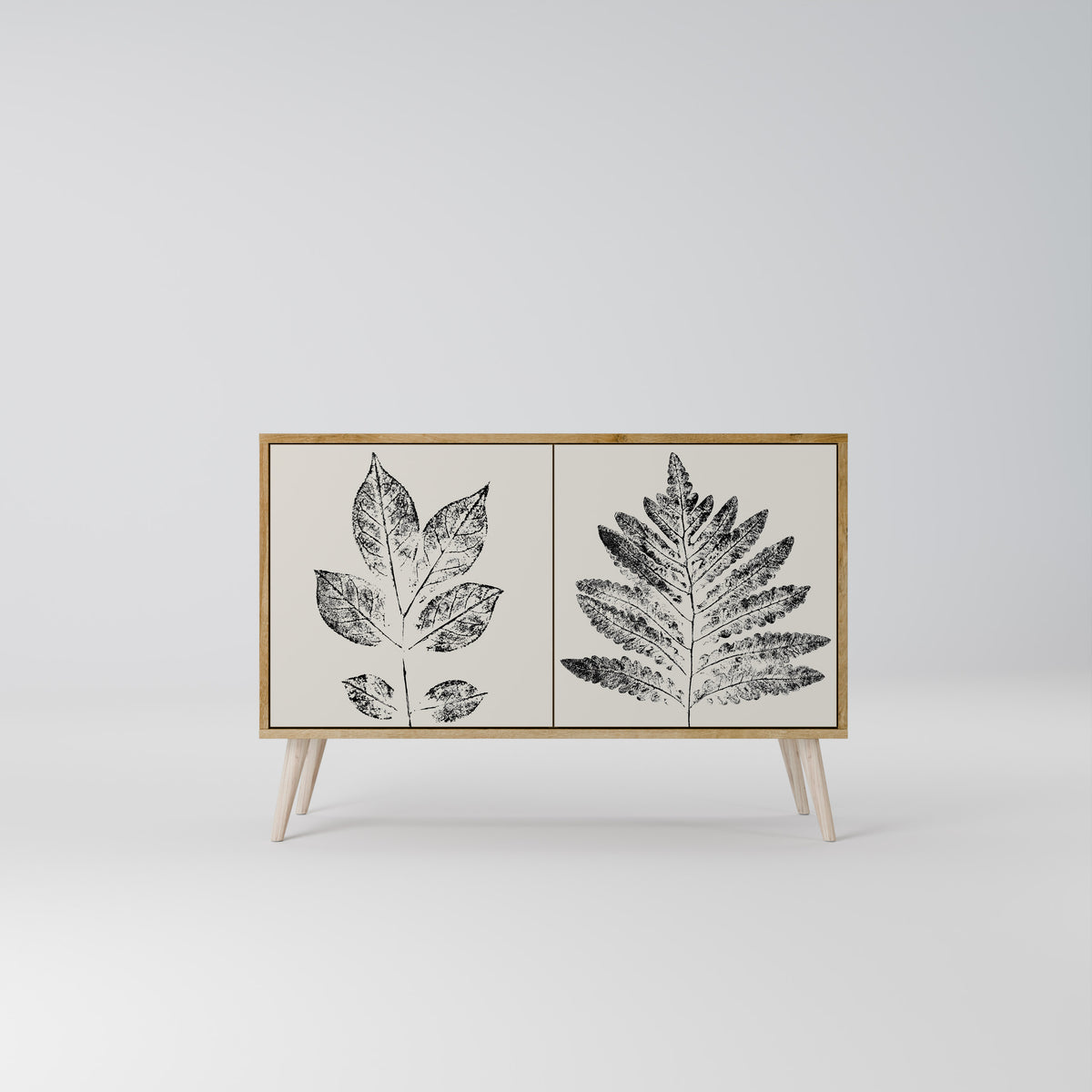 LEAFY STAMPS Μπουφές 2-θυρών