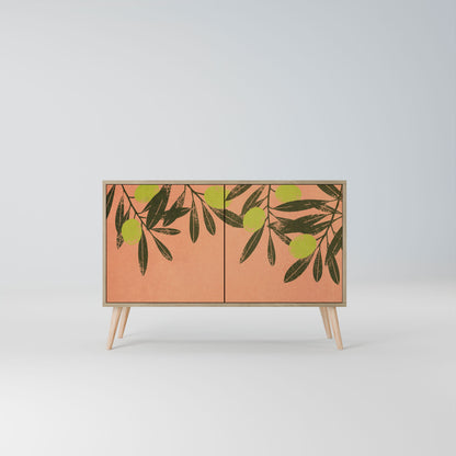 JUICY OLIVES 2-Door Sideboard in Oak Effect