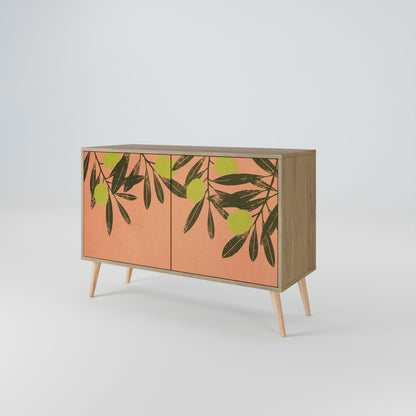 JUICY OLIVES 2-Door Sideboard in Oak Effect