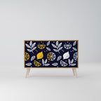 CITRUS BLACK AND WHITE Aparador de 2 Portas