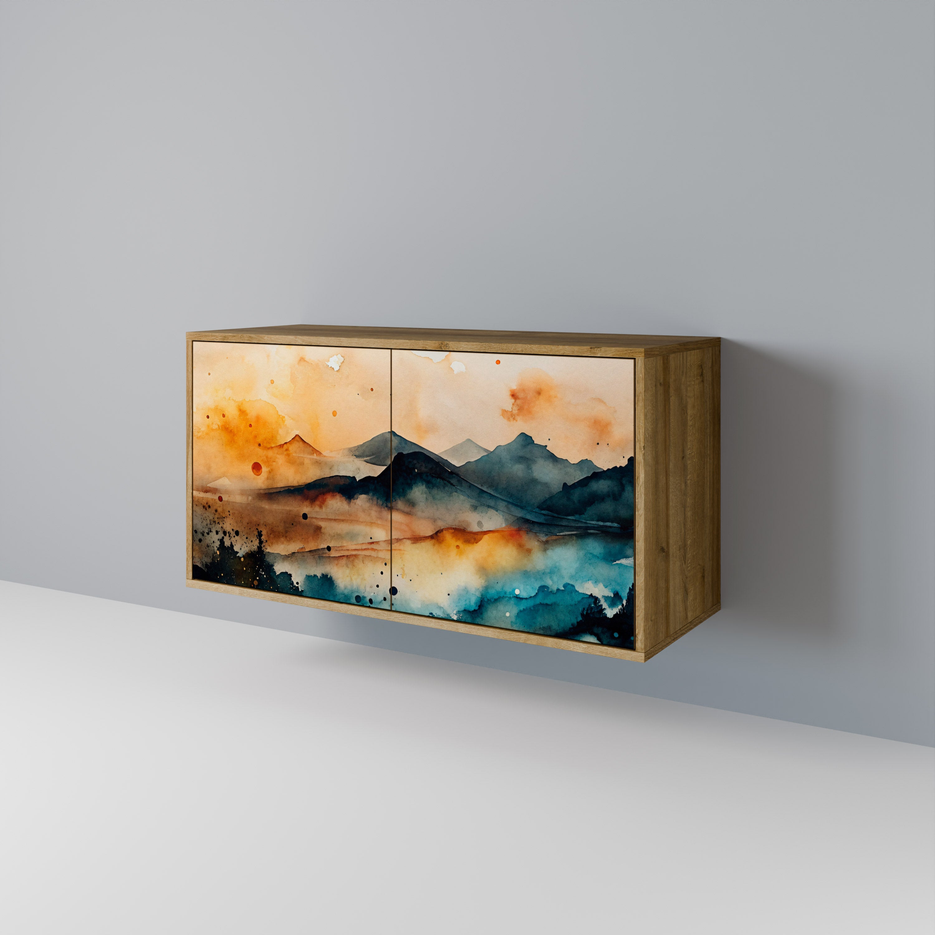OMINOUS MOUNTAINS 2-Door Sideboard