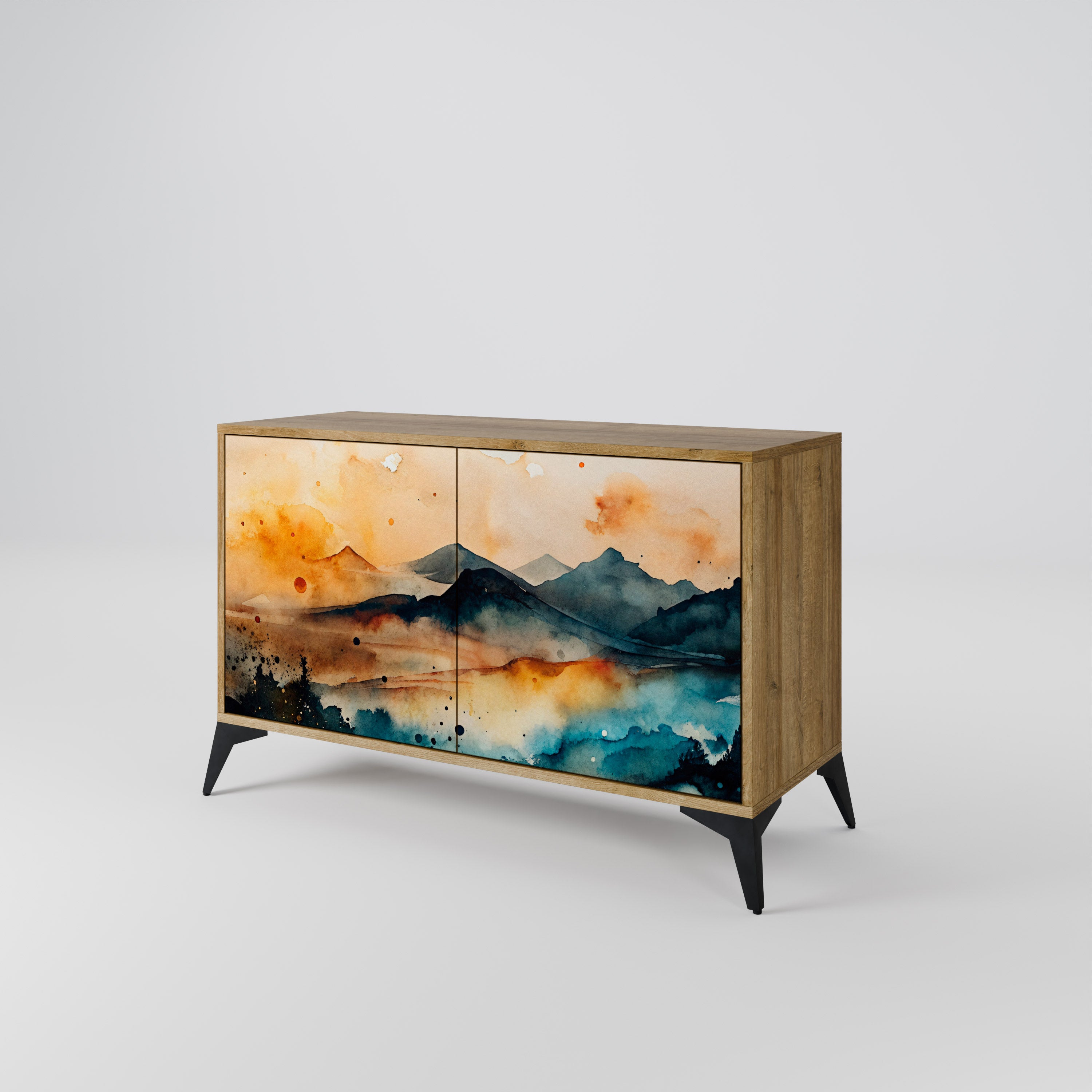 OMINOUS MOUNTAINS 2-Door Sideboard