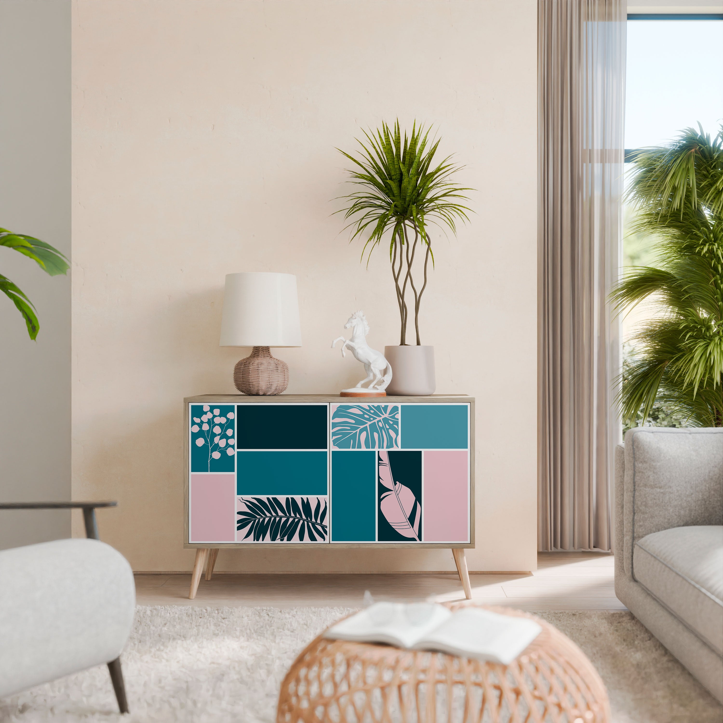 COMBINATION OF SHAPES 2-Door Sideboard