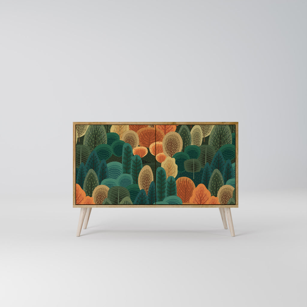 AUTUMN KALEIDOSCOPE Skänk med två dörrar