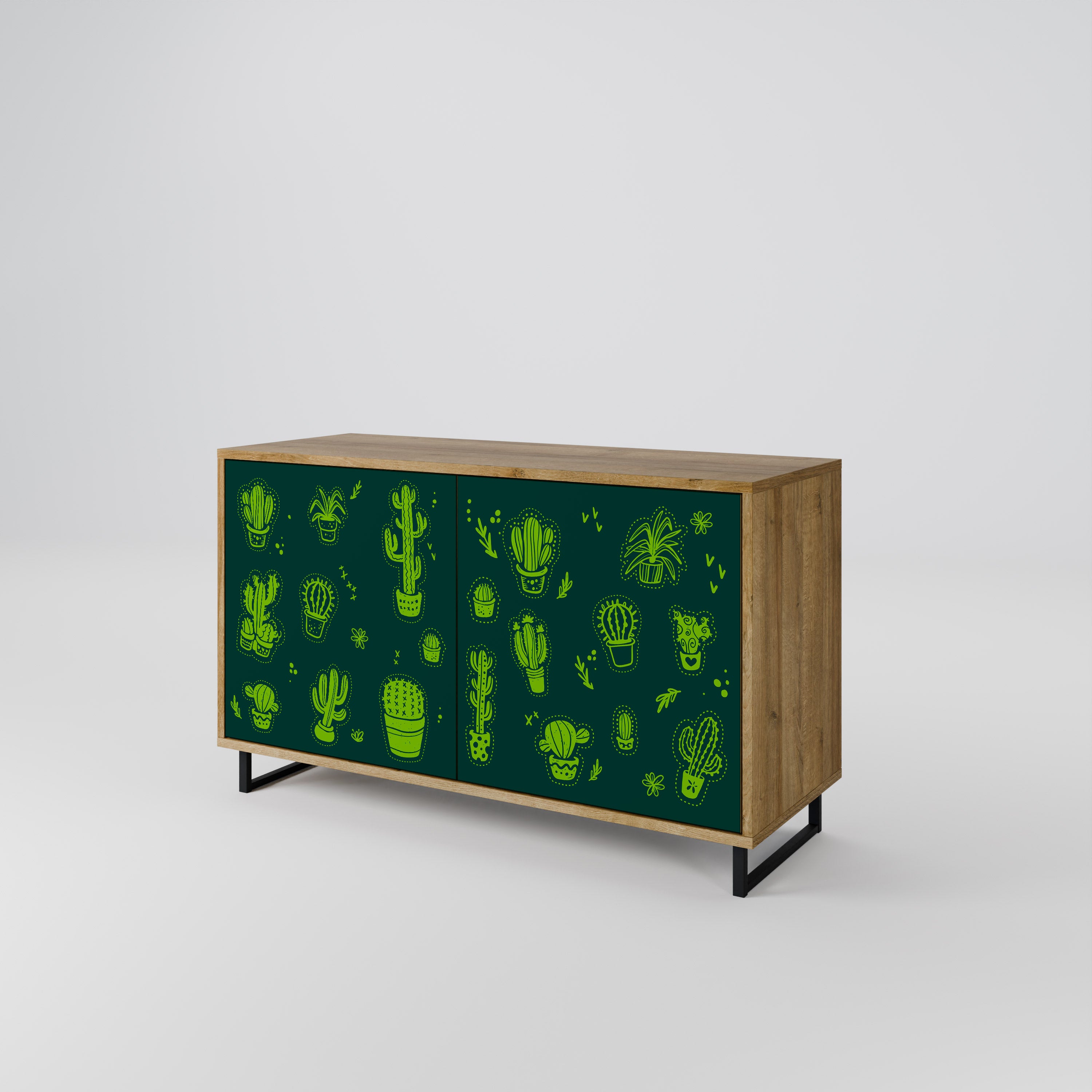 DESERT GREEN 2-Door Sideboard