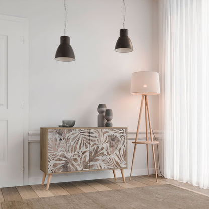 Credenza PASSING TIME a 2 ante effetto rovere