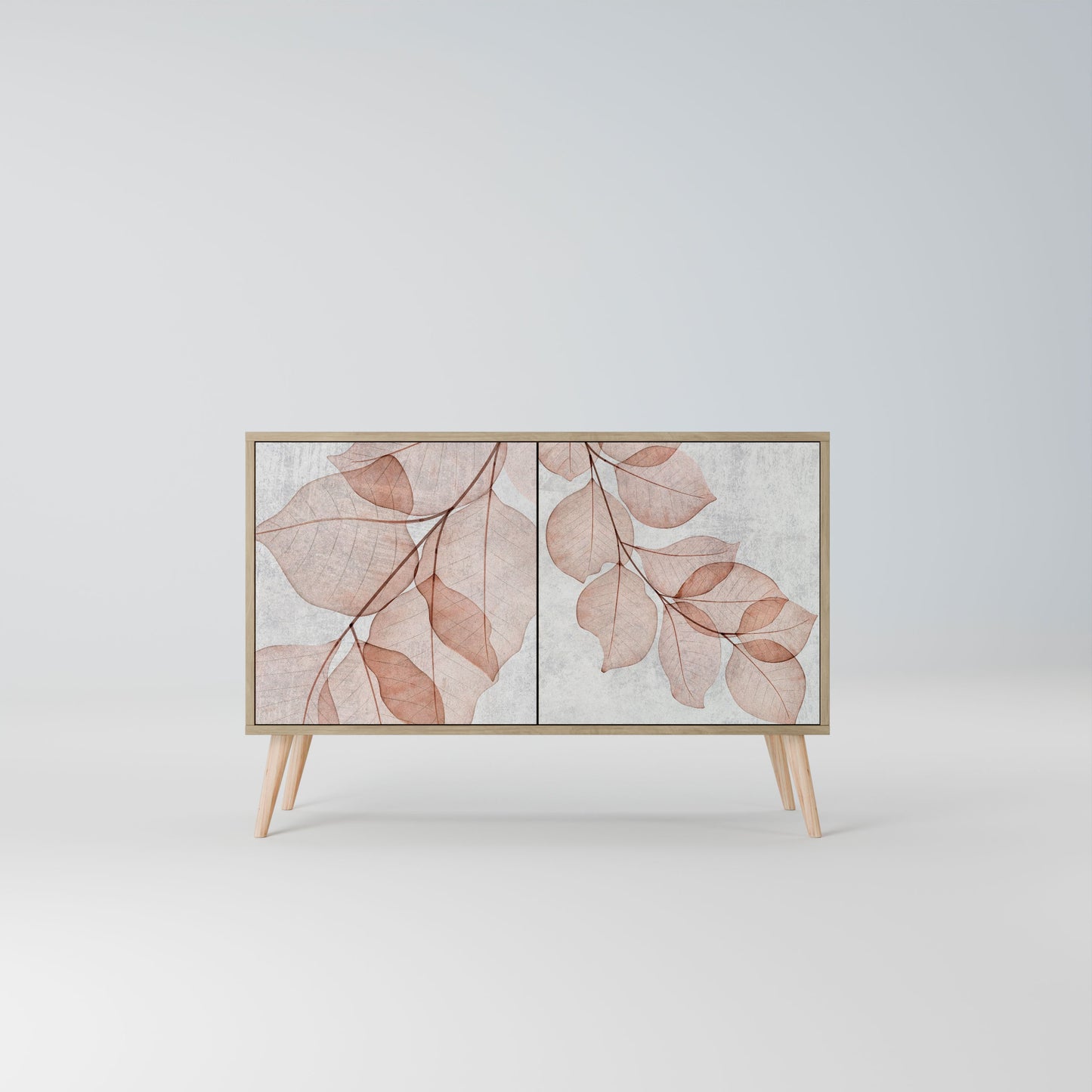 AUTUMN FRAGILITY 2-Door Sideboard in Oak Effect