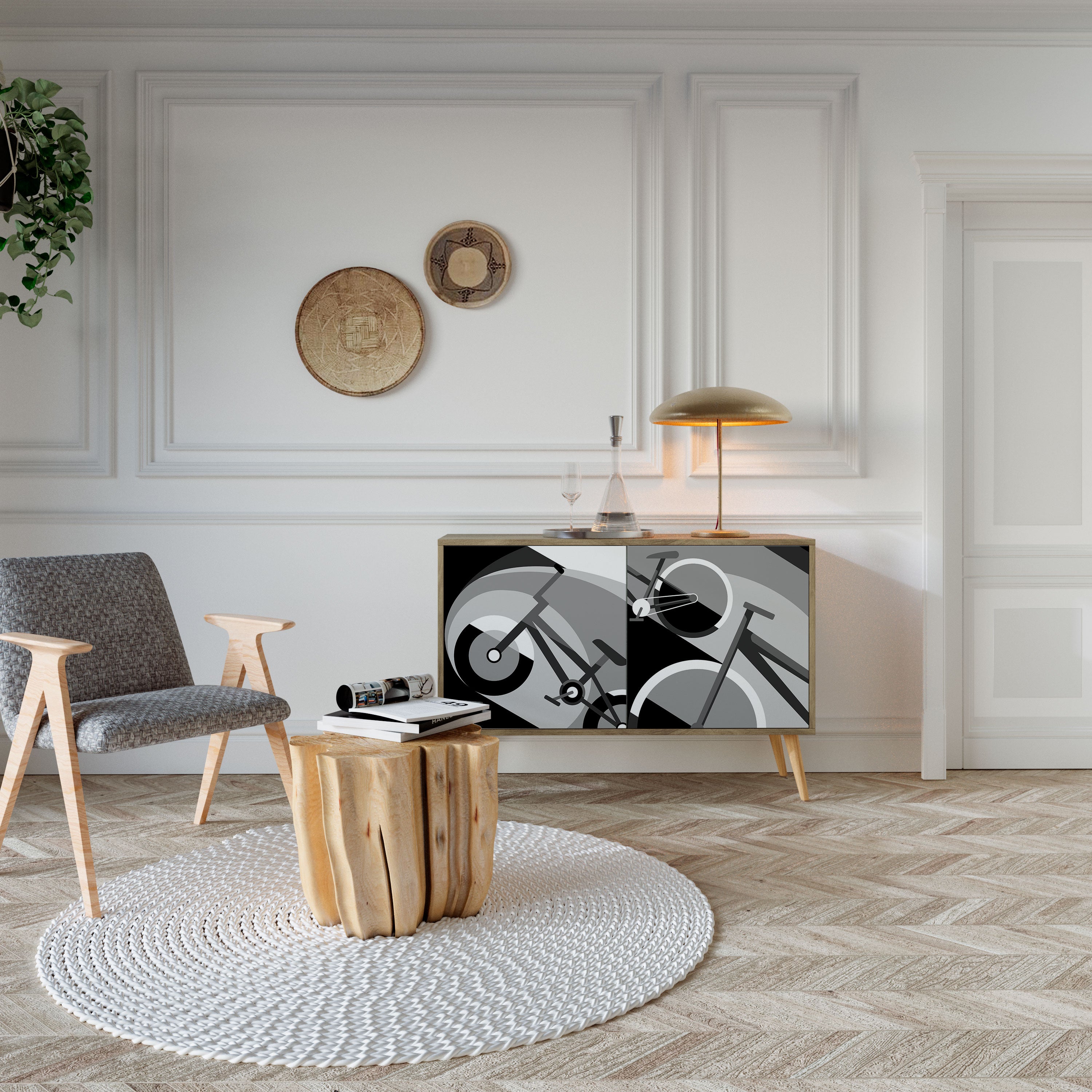 BIKE ENERGY 2-Door Sideboard