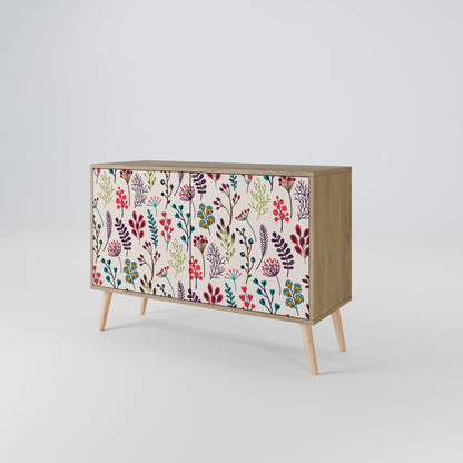 Credenza a 2 ante AUTUMN SUNDRIES in effetto rovere