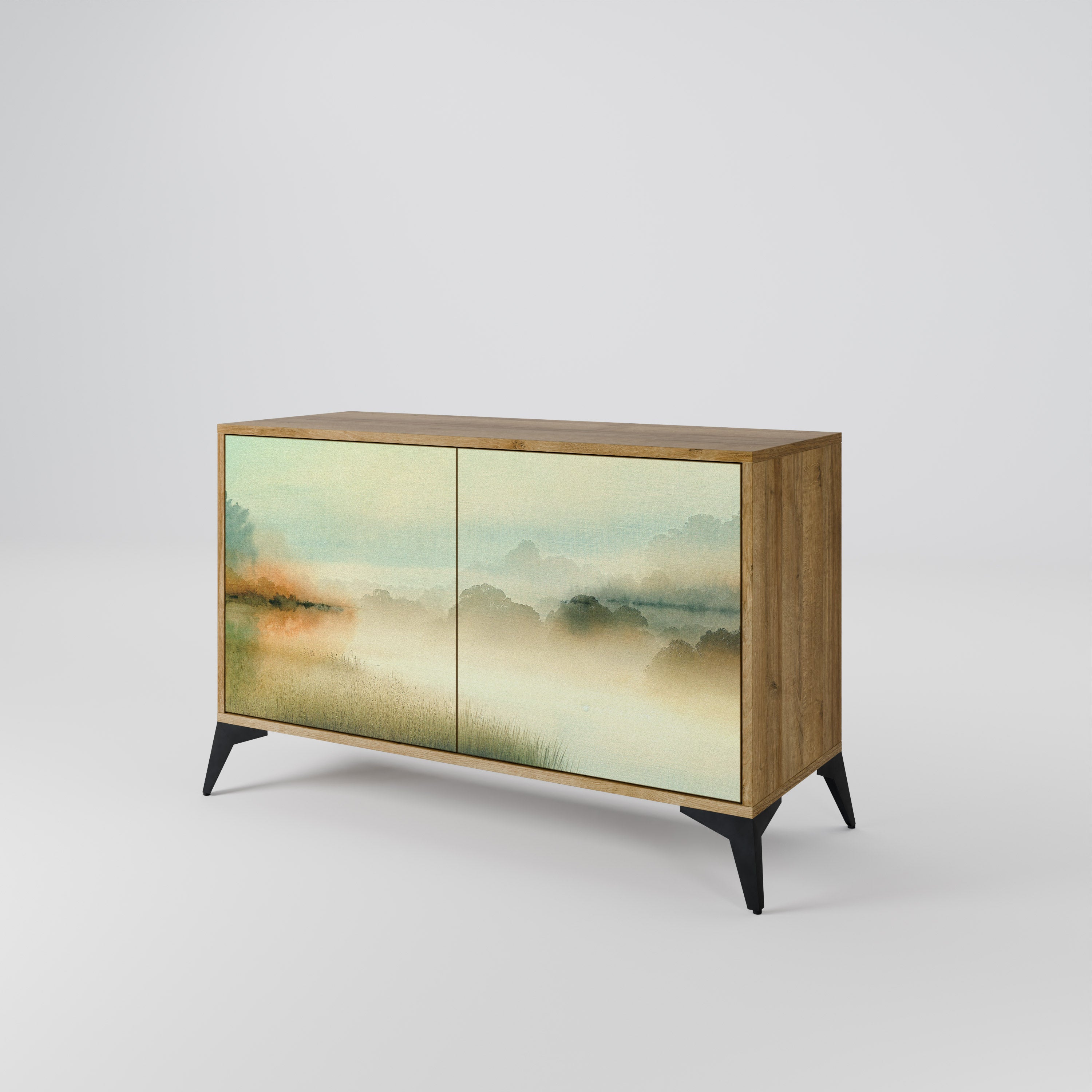 MORNING BY THE LAKE 2-Door Sideboard