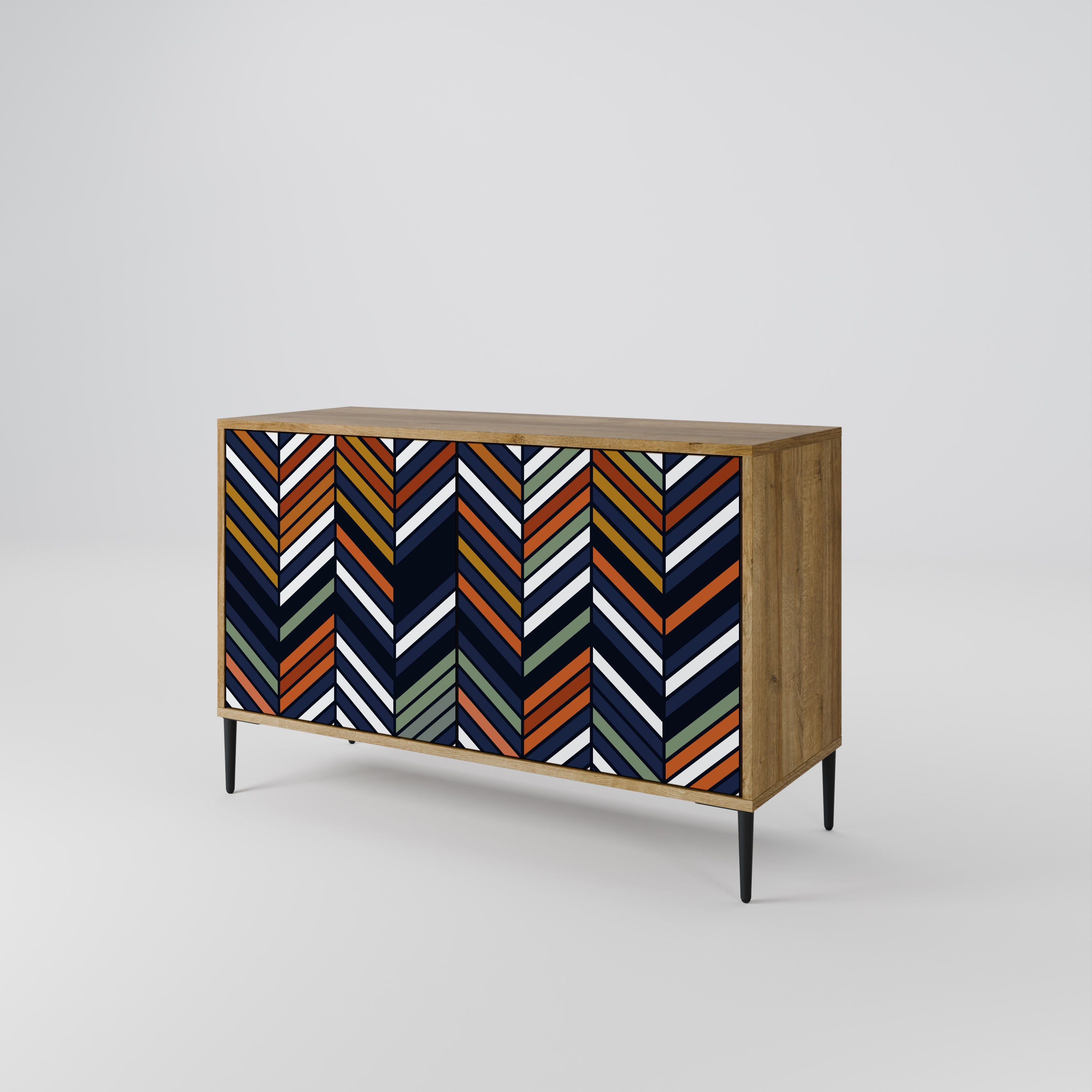 VIBRANT PATCHWORK 2-Door Sideboard