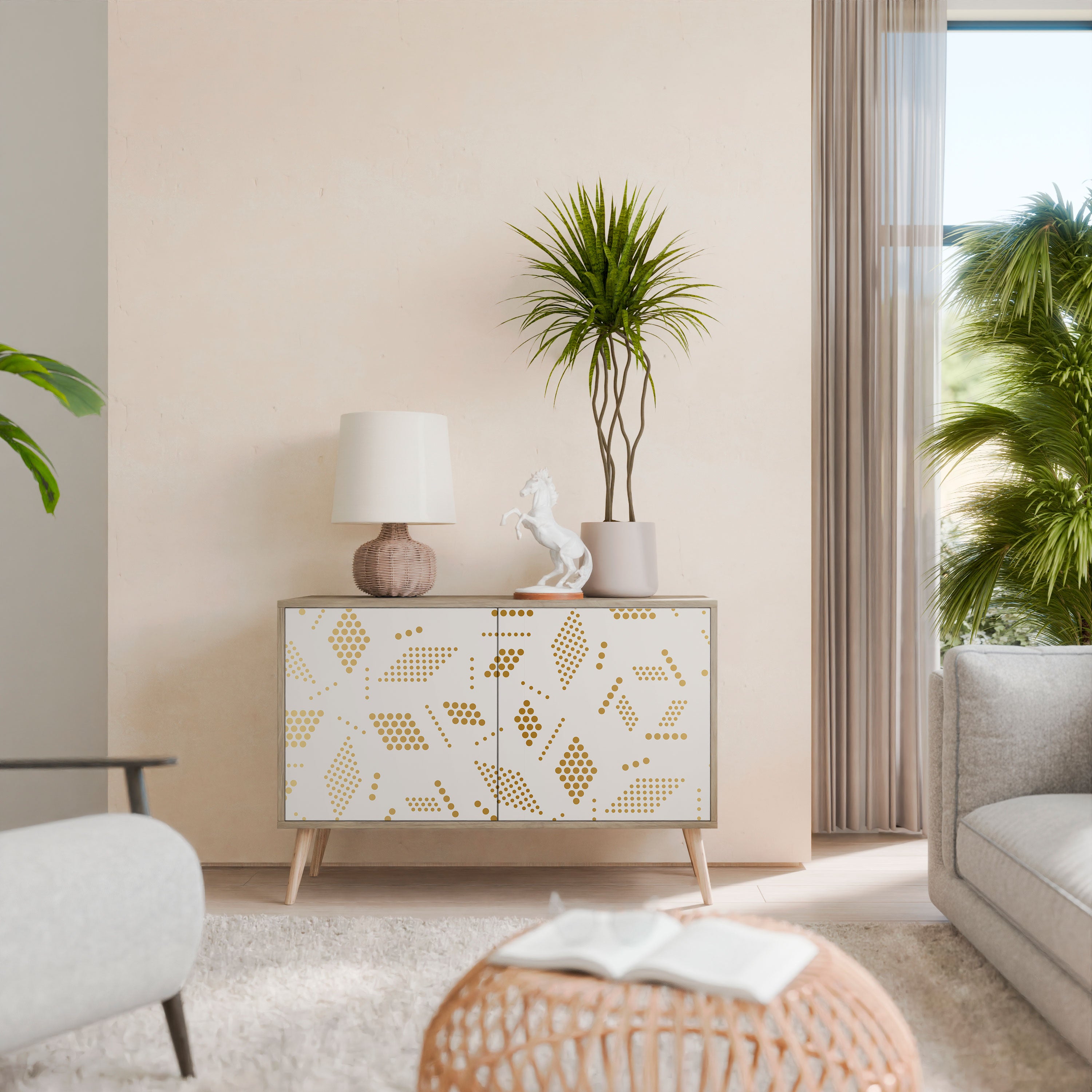 SPOTTED DAZE 2-Door Sideboard