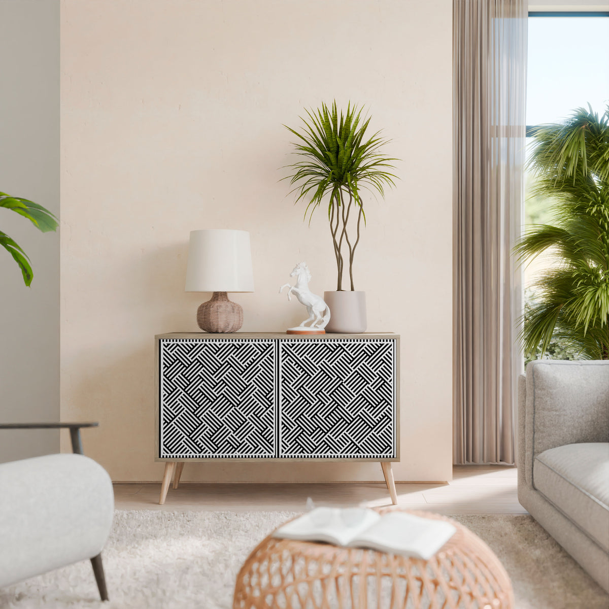 TEMPORARY SEQUENCE 2-Door Sideboard