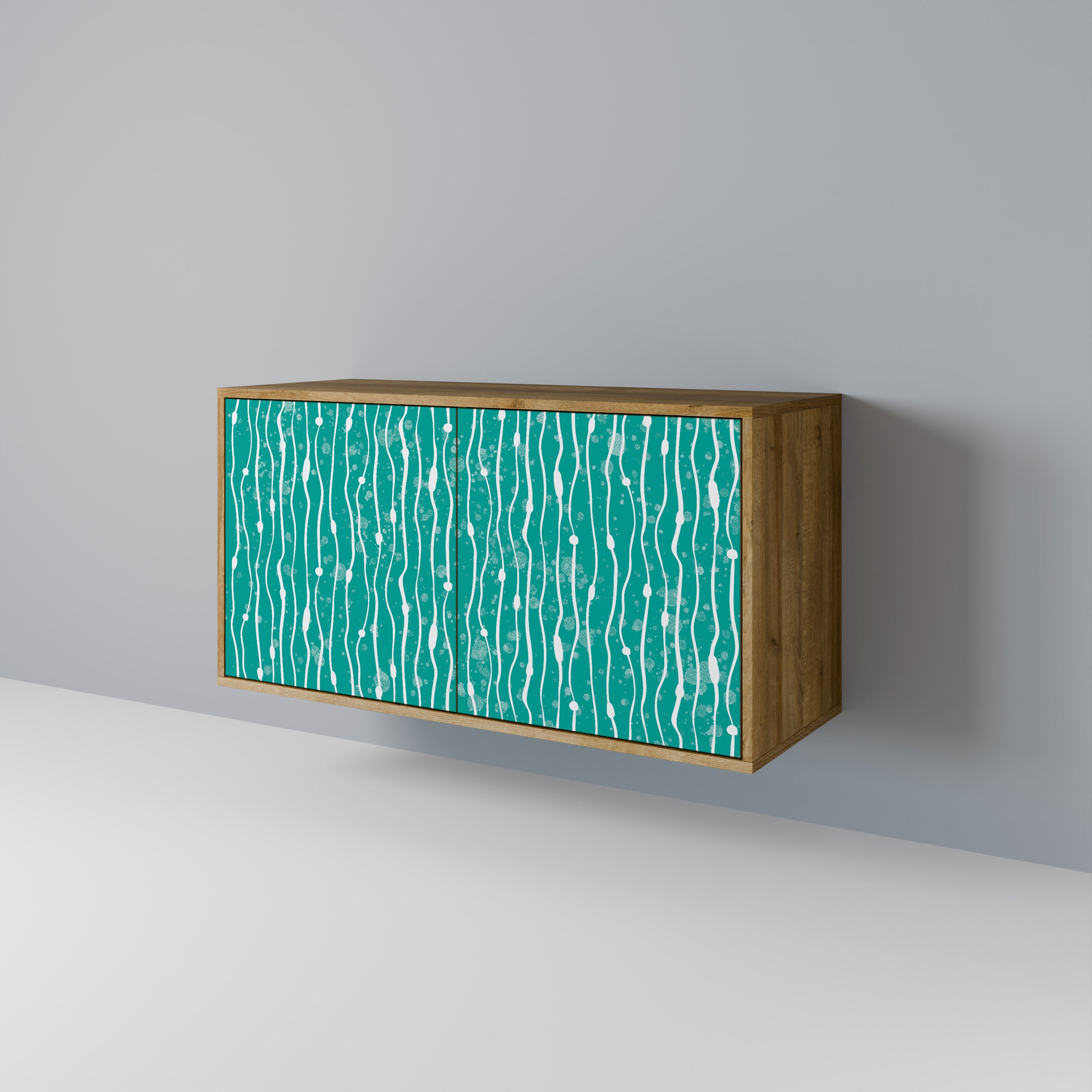 TURQUOISE RAIN 2-Door Sideboard