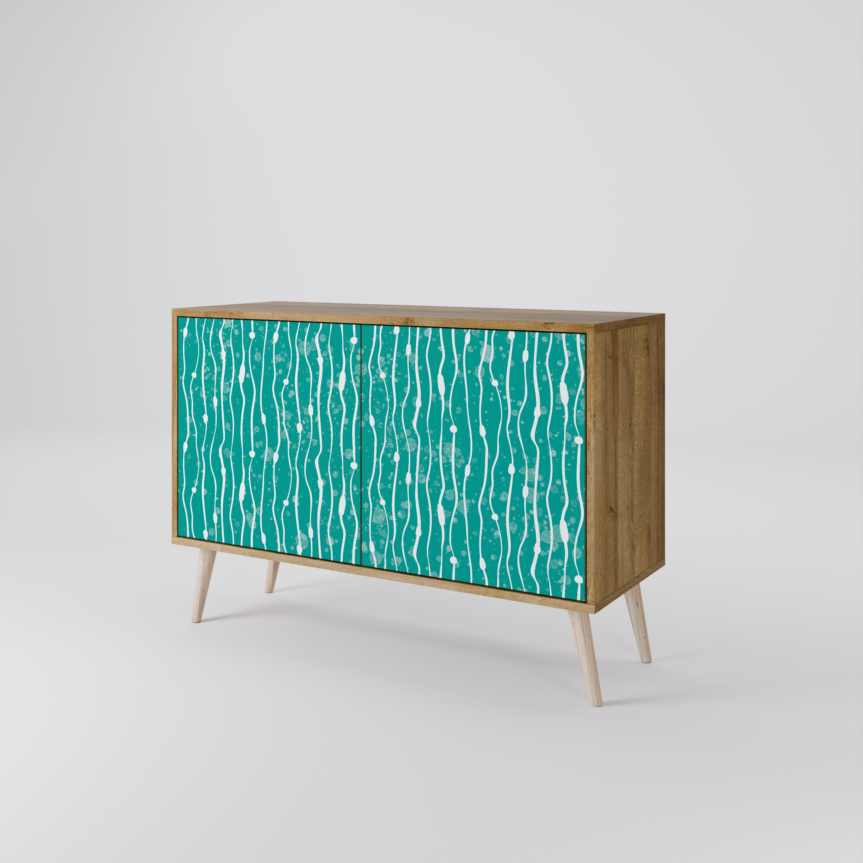 TURQUOISE RAIN 2-Door Sideboard
