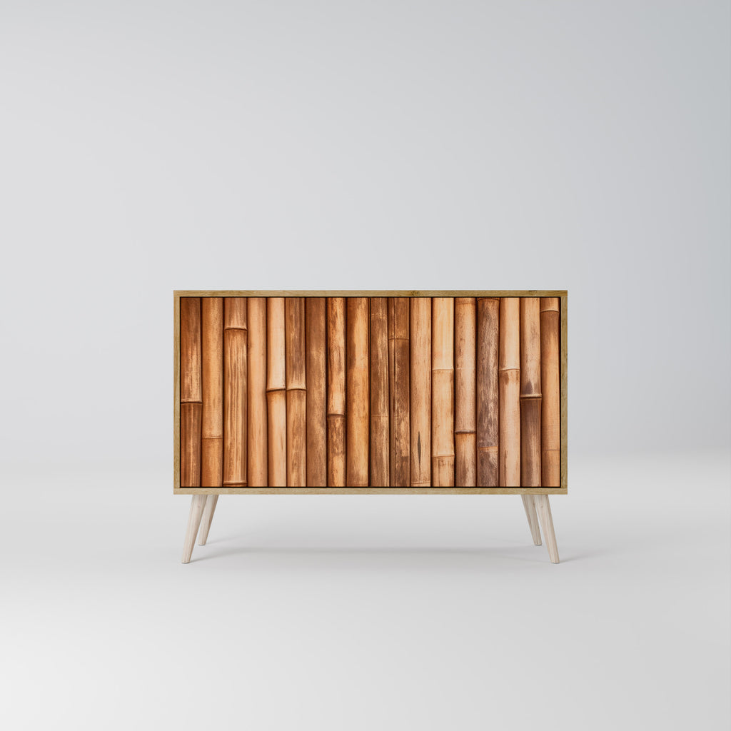 NATURAL WOOD 2-Door Sideboard