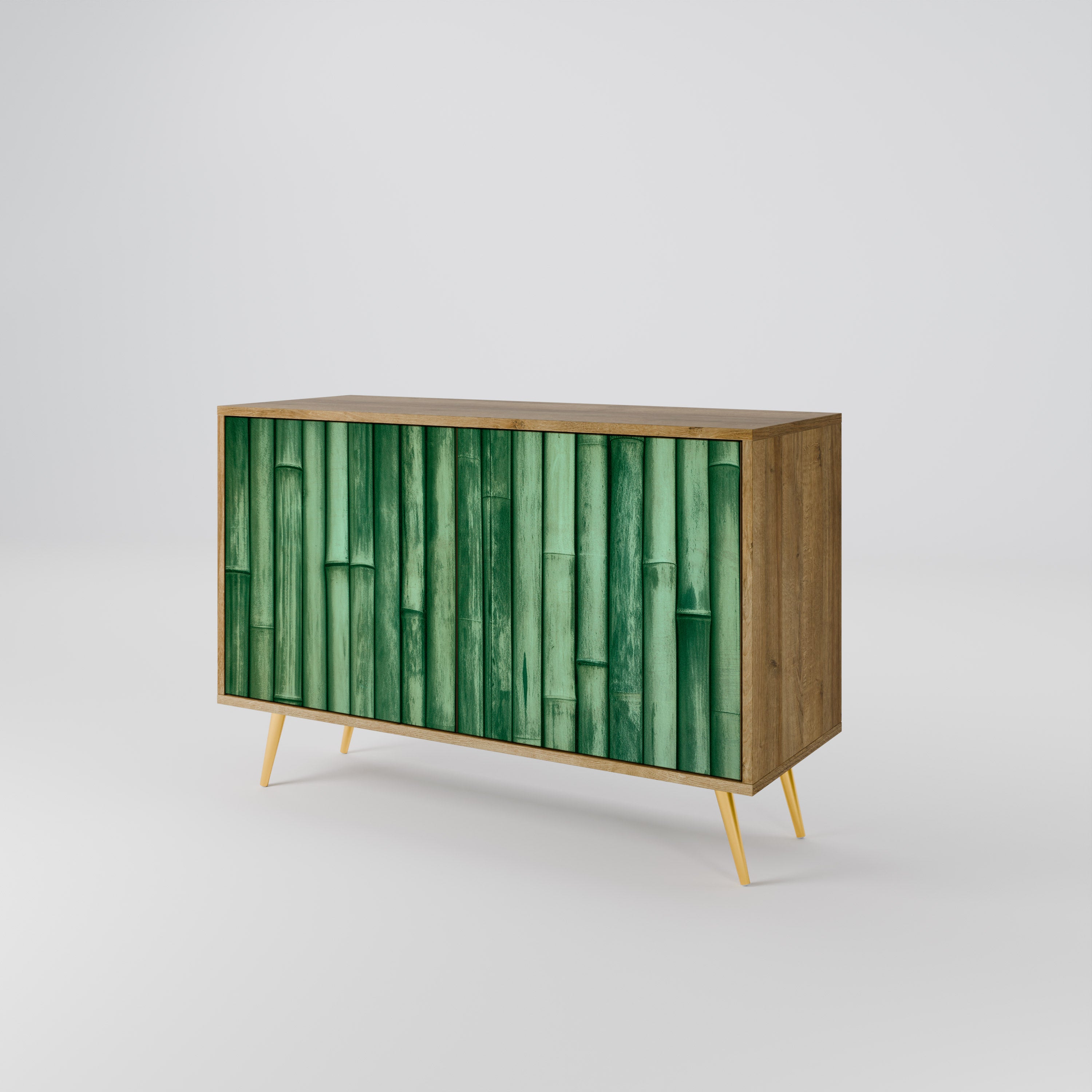 NATURAL GREEN 2-Door Sideboard