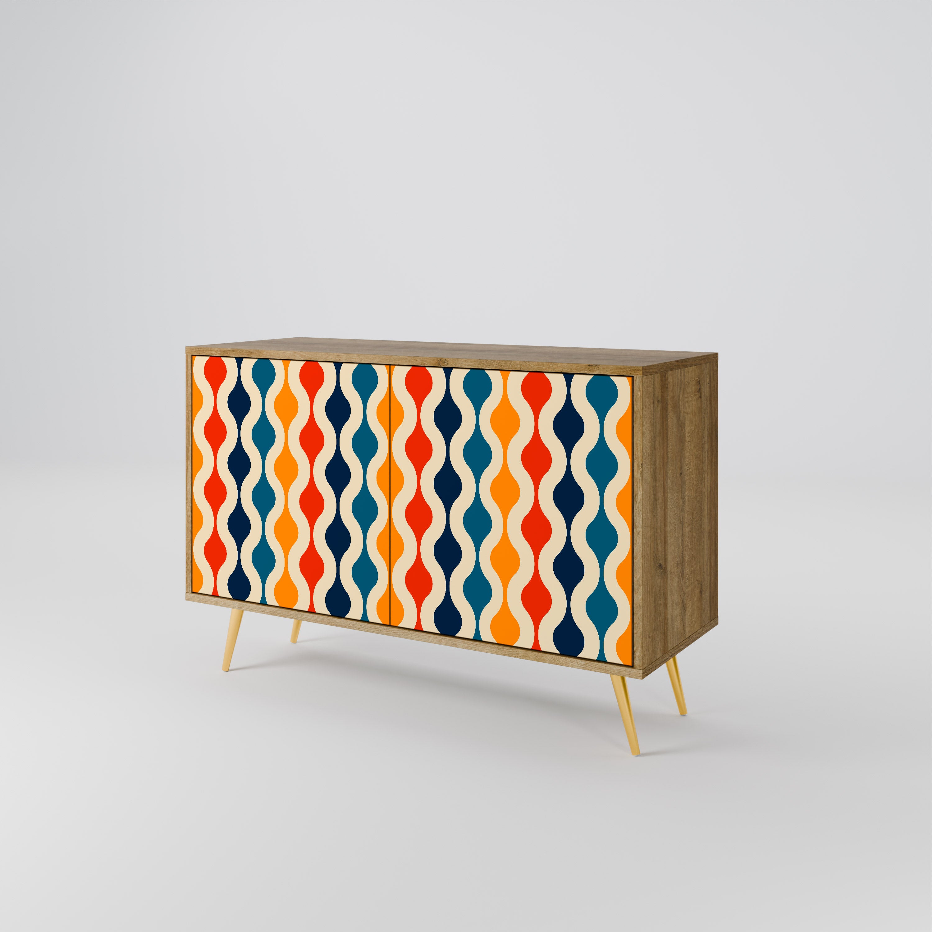 COLORFUL NOSTALGIA 2-Door Sideboard