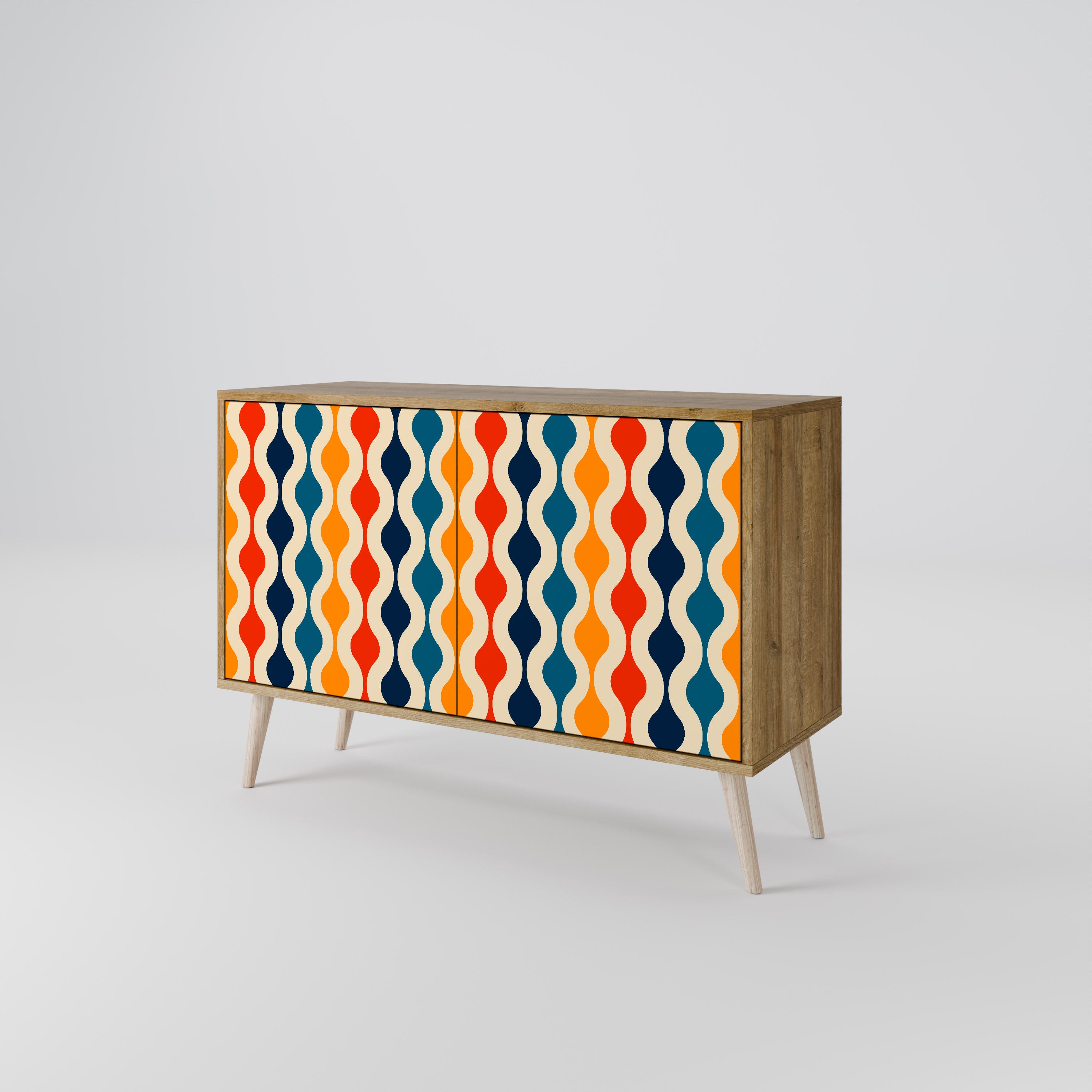 COLORFUL NOSTALGIA 2-Door Sideboard