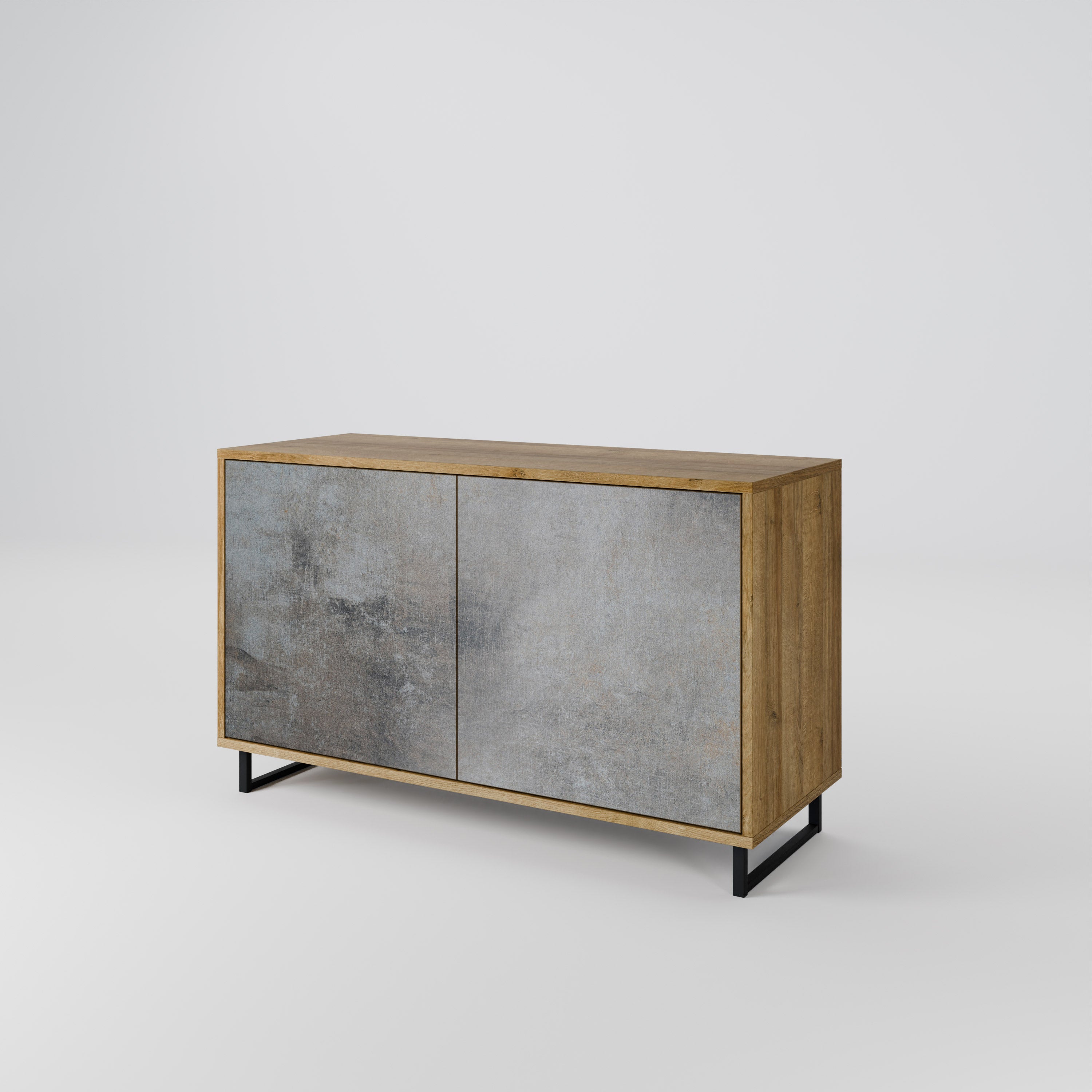 CONCRETE WALL 2-Door Sideboard
