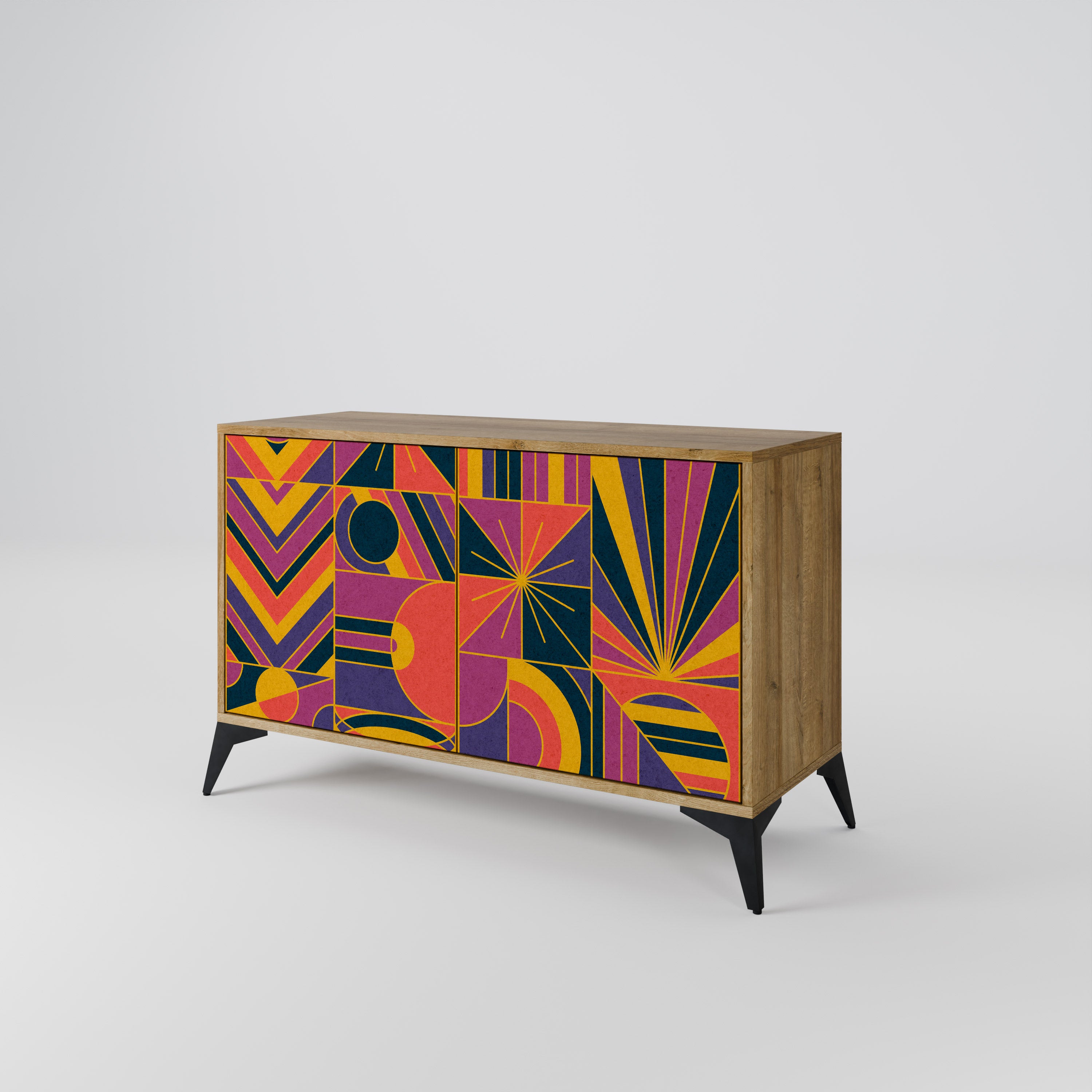 ELECTRIC PATTERNS 2-Door Sideboard