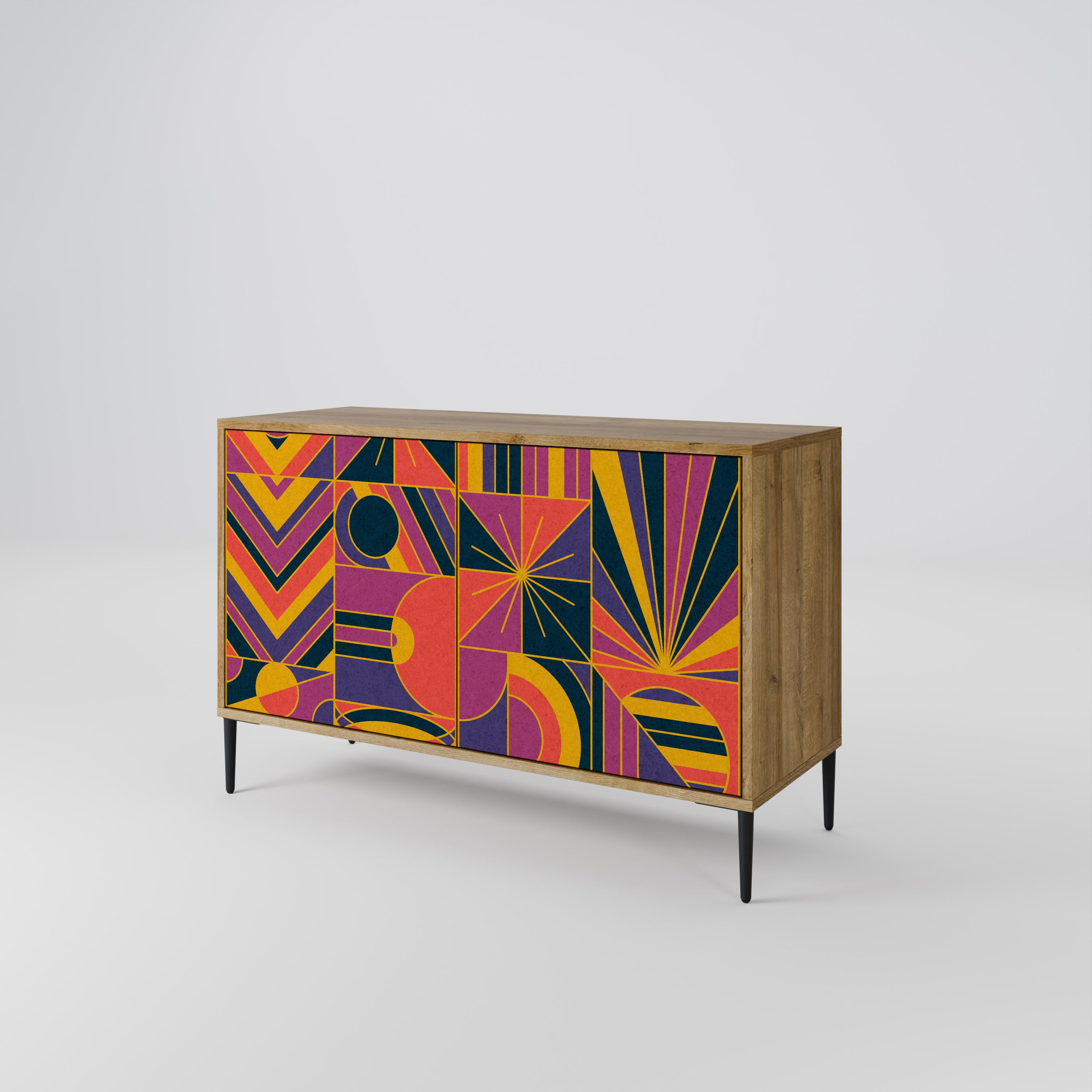ELECTRIC PATTERNS 2-Door Sideboard