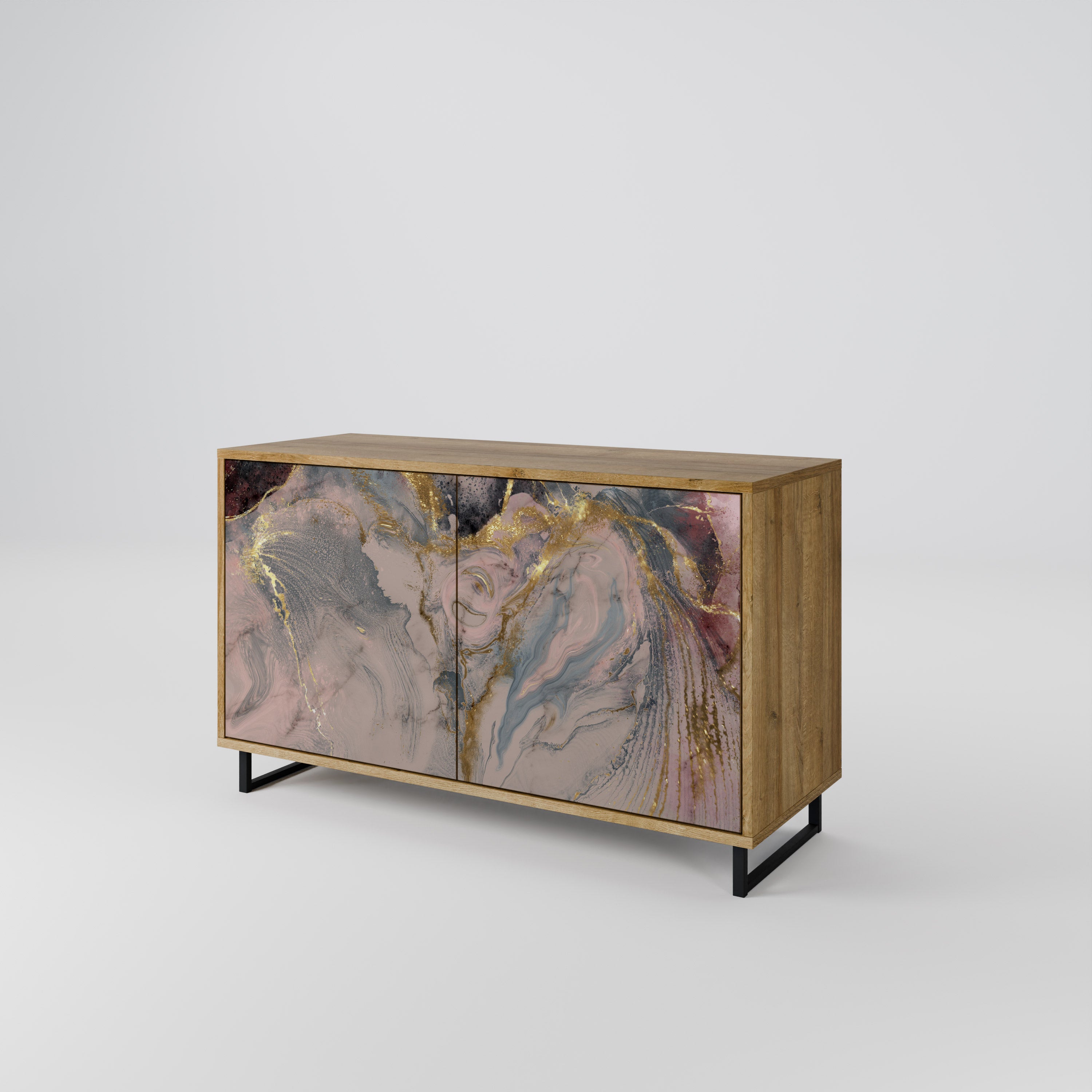 GILDED SWIRLS 2-Door Sideboard