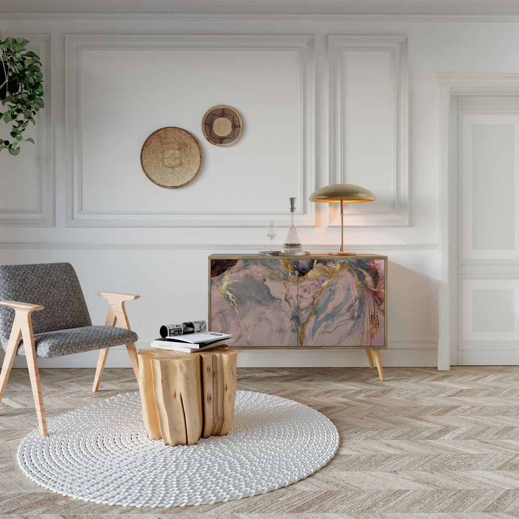 GILDED SWIRLS Μπουφές 2-θυρών