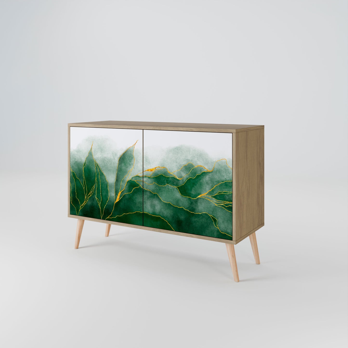 Credenza EXPENSIVE NATURE a 2 ante in effetto rovere