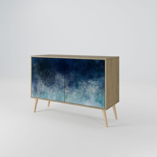 Credenza a 2 ante CELESTIAL FALL in effetto rovere