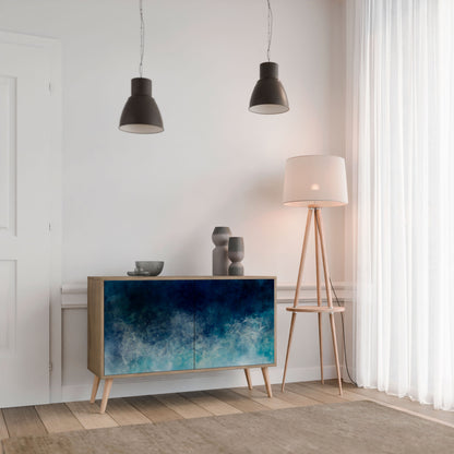 Credenza a 2 ante CELESTIAL FALL in effetto rovere