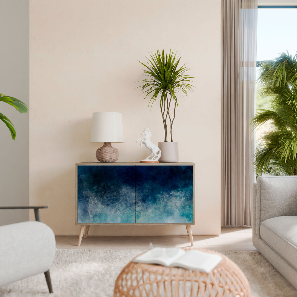 CELESTIAL FALL Skänk med två dörrar