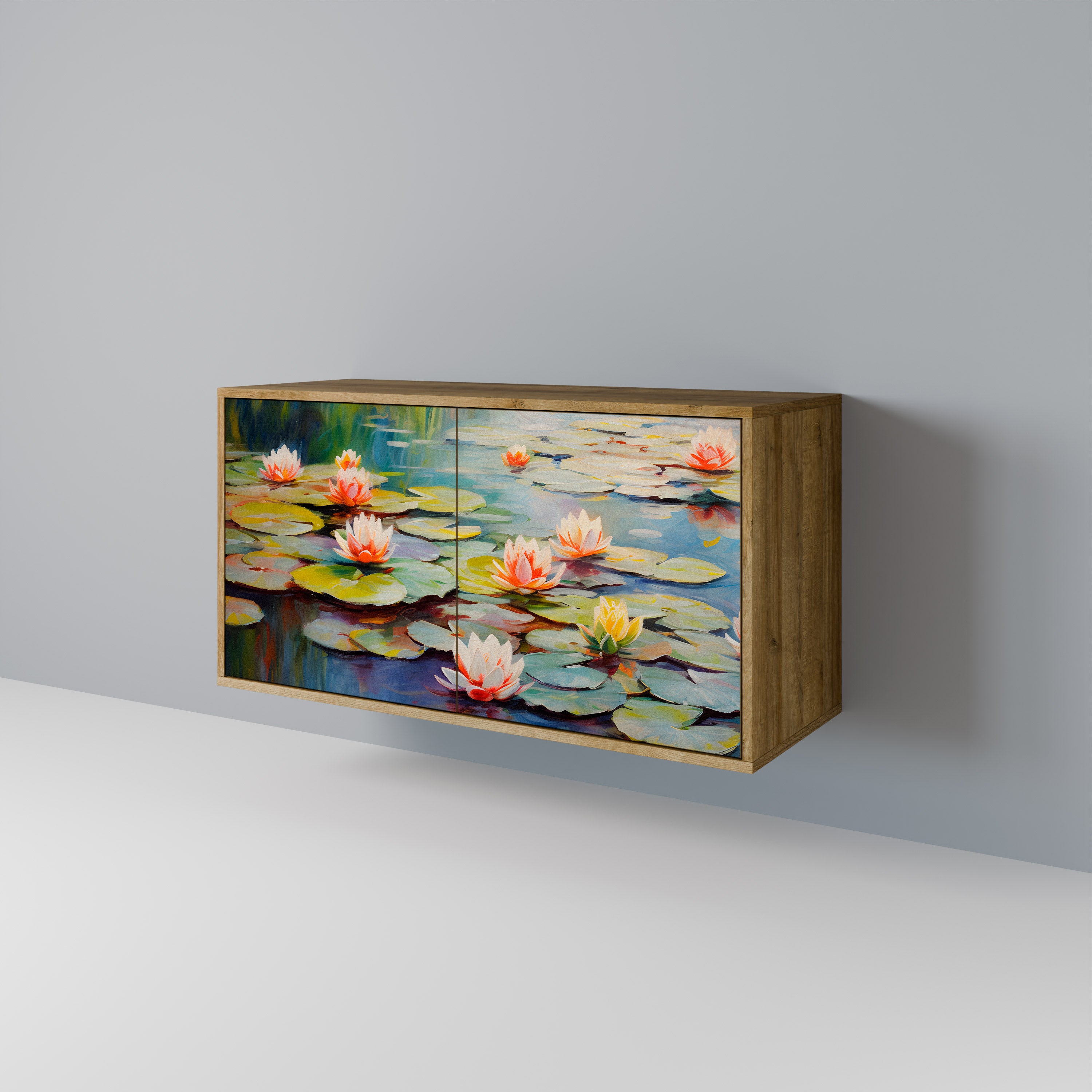 BLOOMING WATERS Aparador de 2 Portas